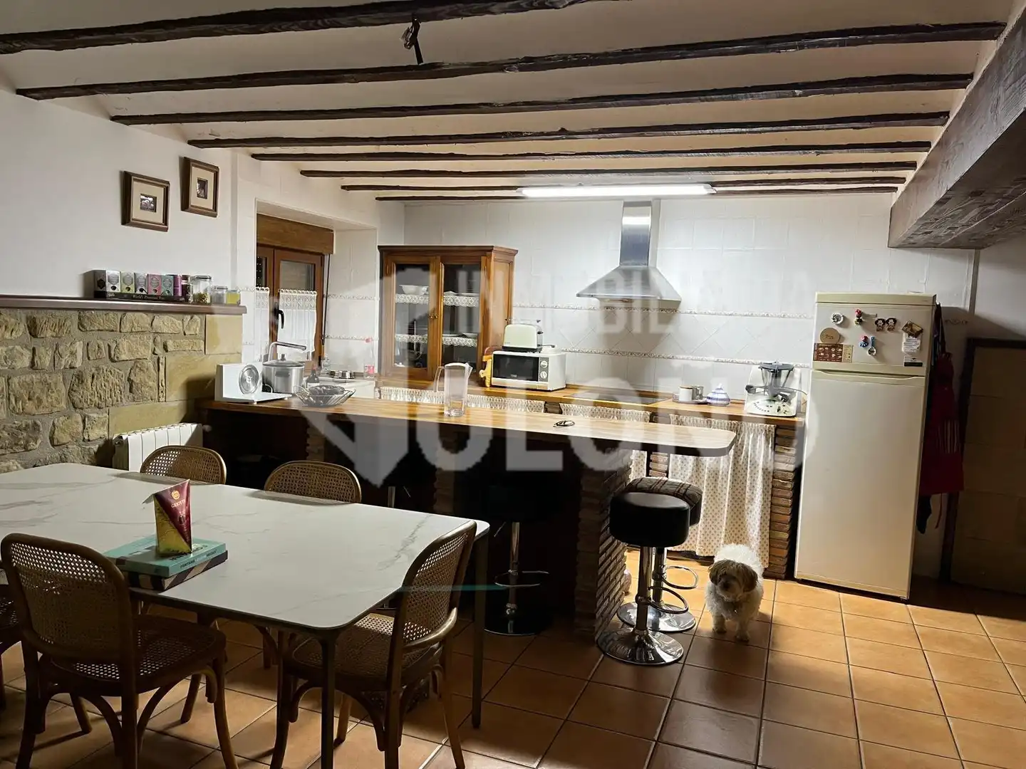 Cuina de Casa o xalet en venda en Sajazarra amb Calefacció, Terrassa i Forn