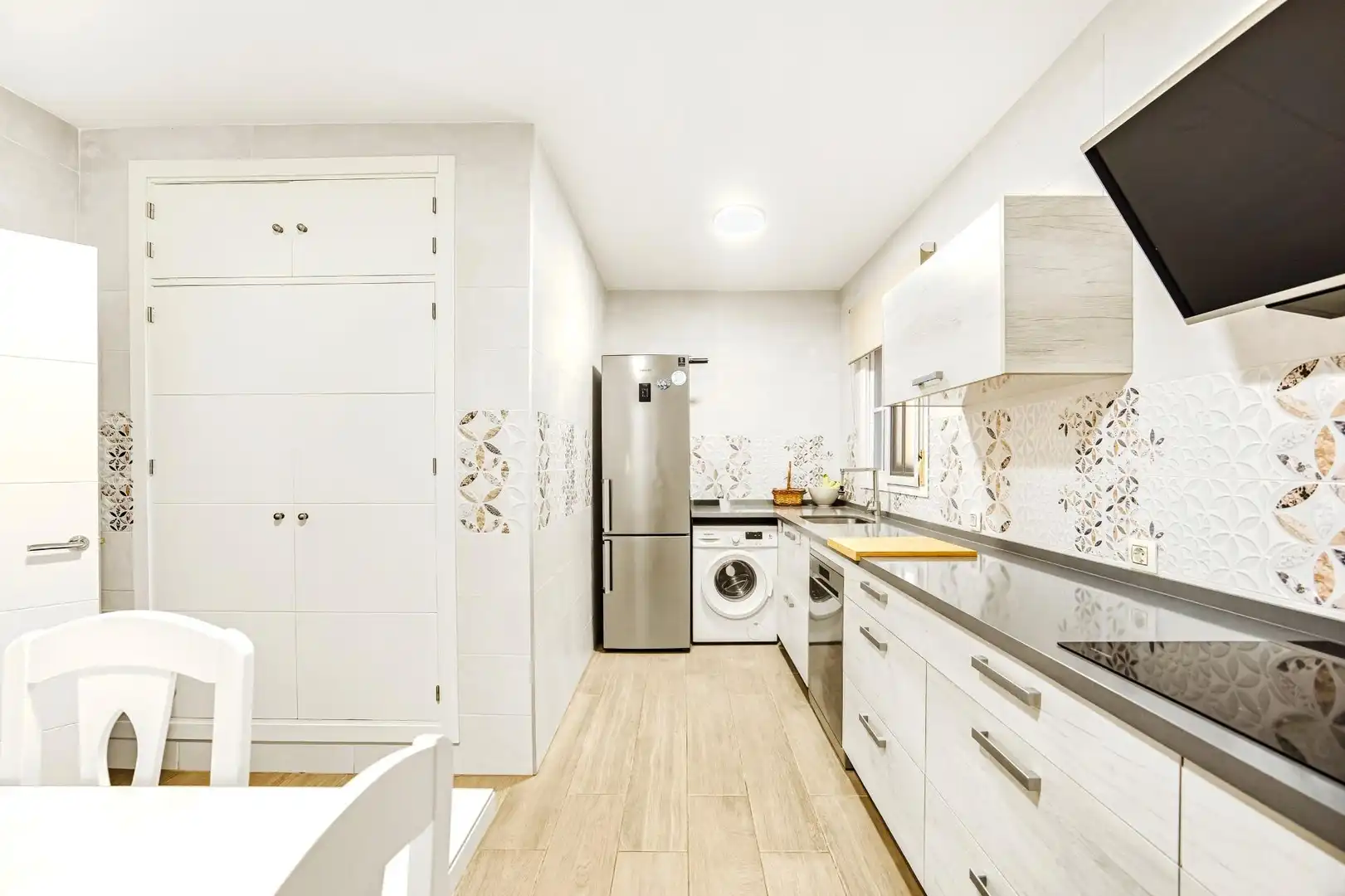 Cocina de Casa o chalet en venta en Chiclana de la Frontera con Jardín privado, Terraza y Trastero