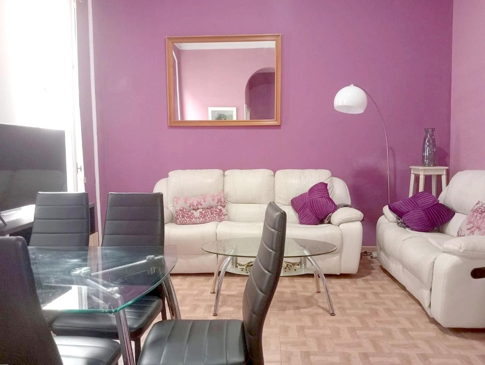 Sala d'estar de Pis de lloguer en  Cádiz Capital amb Moblat