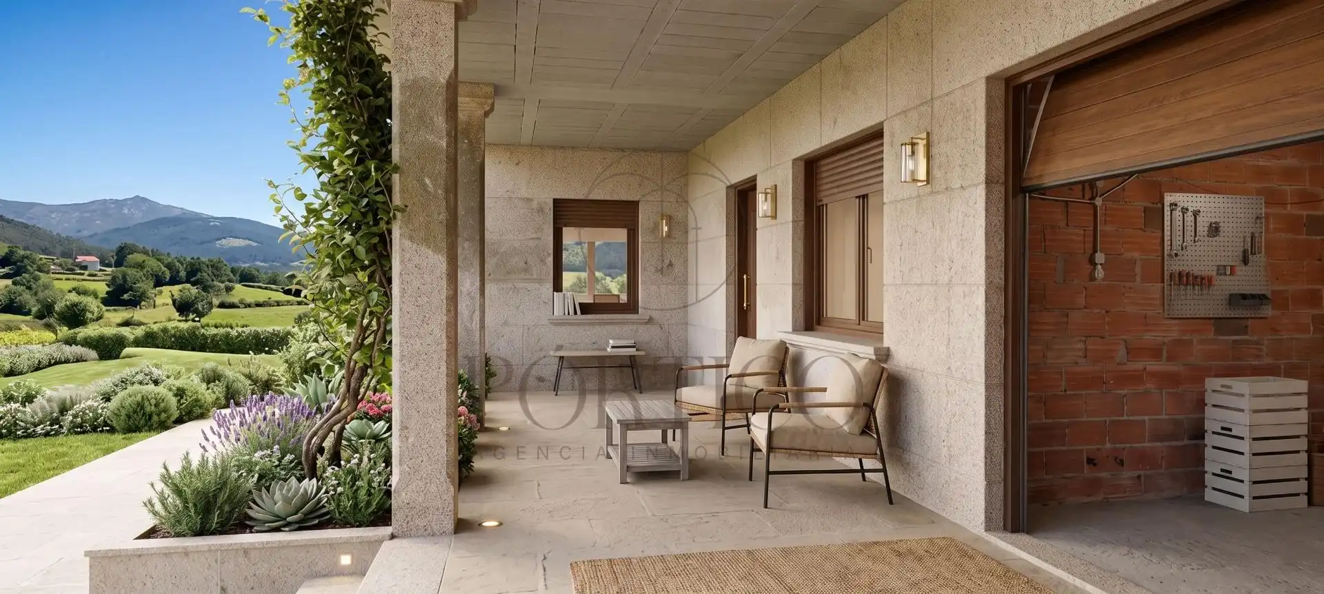 Terraza de Casa o chalet en venta en Mos con Terraza y Balcón