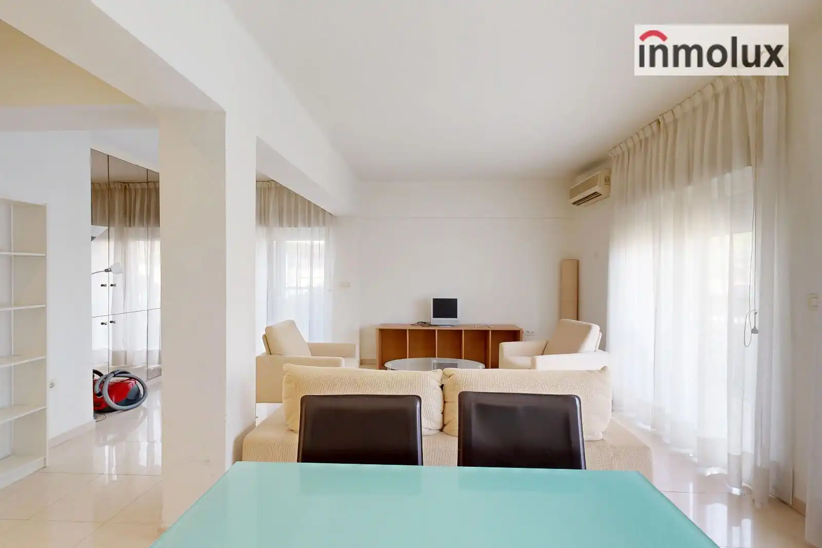 Wohnzimmer von Wohnung zum Verkauf in Alicante / Alacant mit Klimaanlage, Heizung und Terrasse