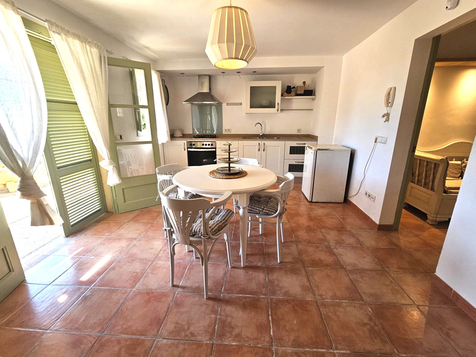 Kitchen of Country house to rent in Sant Llorenç des Cardassar  with Air Conditioner, Private garden and Terrace