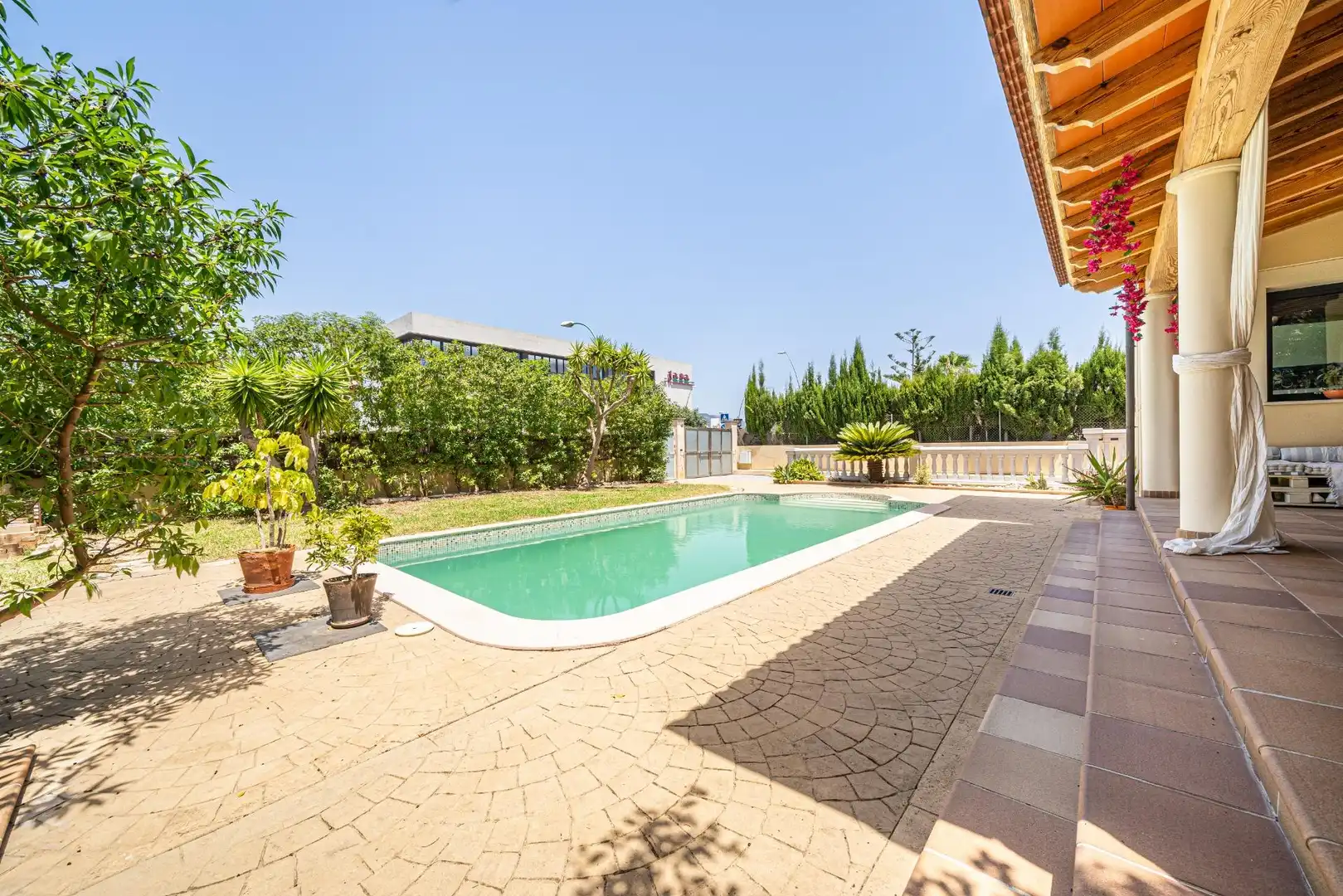 Piscina de Casa o xalet en venda en Marratxí amb Jardí privat, Terrassa i Piscina