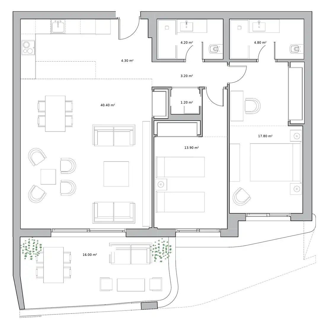 Apartment with lift for sale in Riviera del Sol, imagen 12