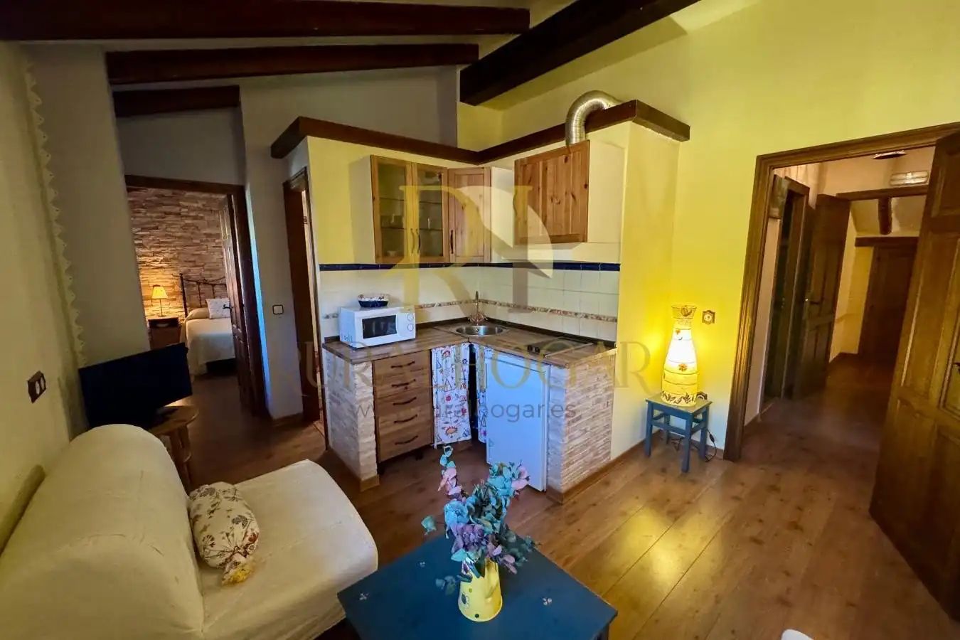 Cocina de Casa o chalet en venta en Peralejos de las Truchas con Calefacción, Jardín privado y Parquet