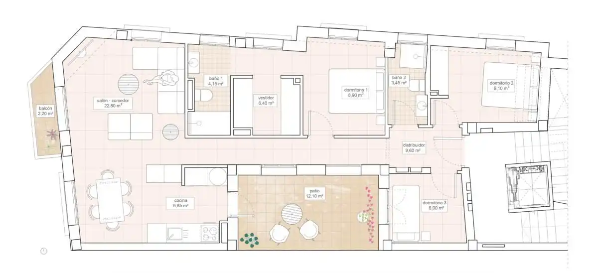 Apartamento con ascensor en venta en Hondón de las Nieves / El Fondó de les Neus, imagen 24