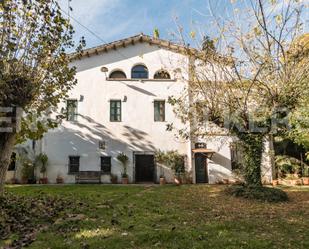 Exterior view of Country house for sale in Sant Cebrià de Vallalta  with Heating, Private garden and Terrace