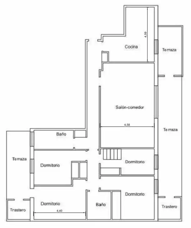 Wohnung mit Terrasse zum Verkauf in Calle EXTREMADURA, imagen 40