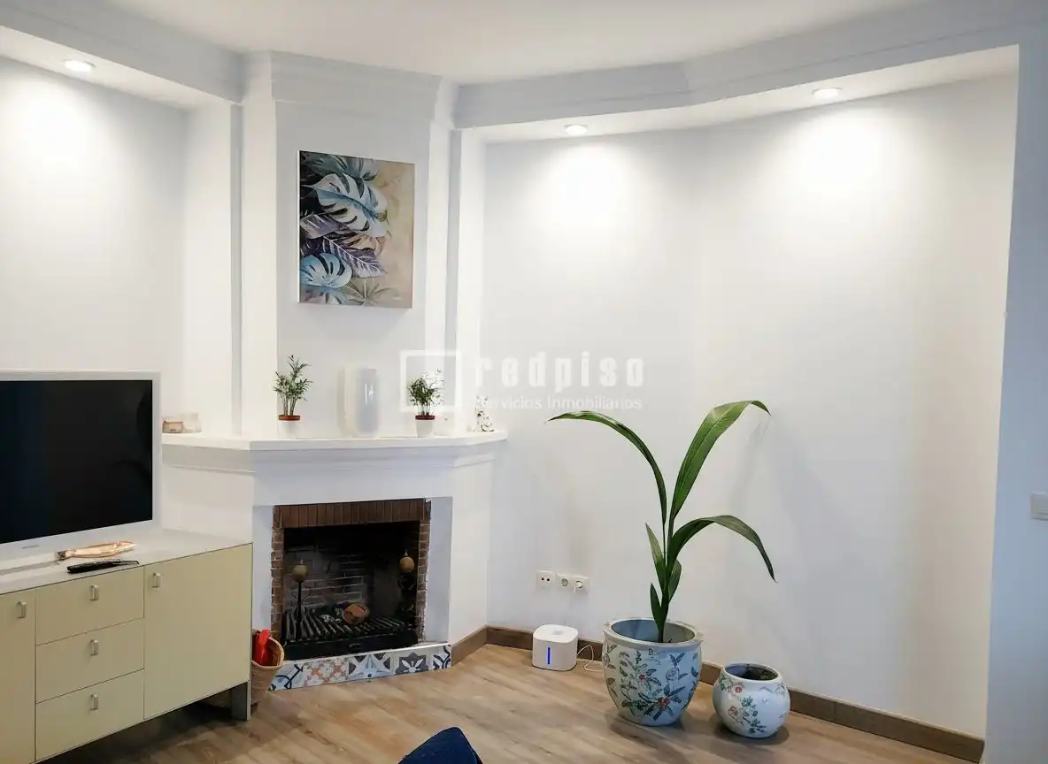 Sala de estar de Casa o chalet en venta en Málaga con Aire acondicionado, Terraza y Trastero