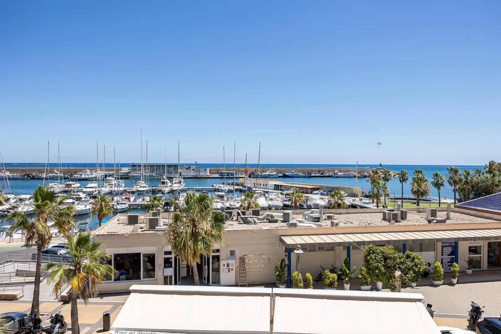Terrasse von Wohnungen zum Verkauf in Villajoyosa / La Vila Joiosa mit Möbliert