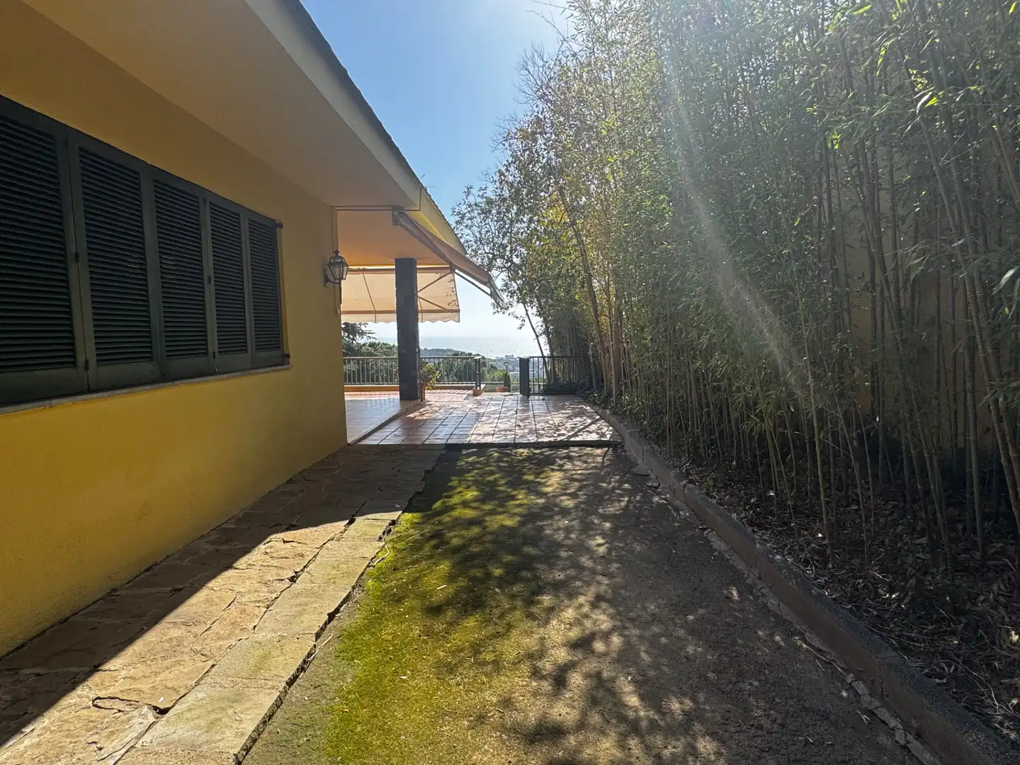 Terraza de Casa o chalet en venta en Badalona con Aire acondicionado, Calefacción y Jardín privado