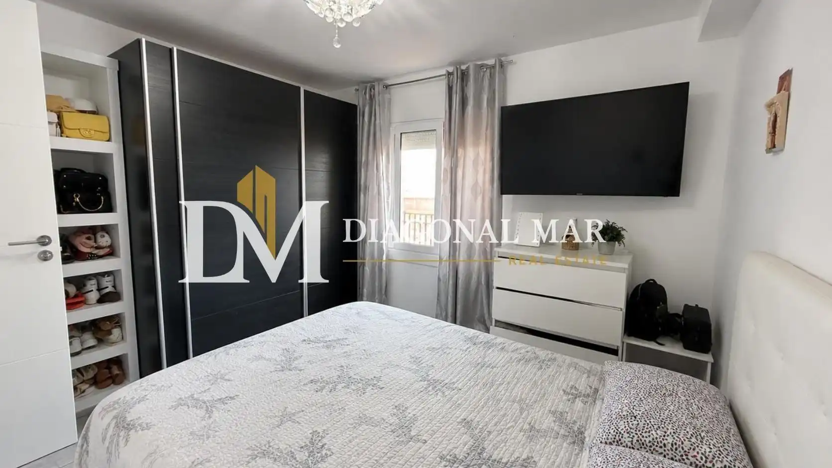 Habitación de Piso en venta en Sant Adrià de Besòs con Aire acondicionado, Amueblado y Balcón