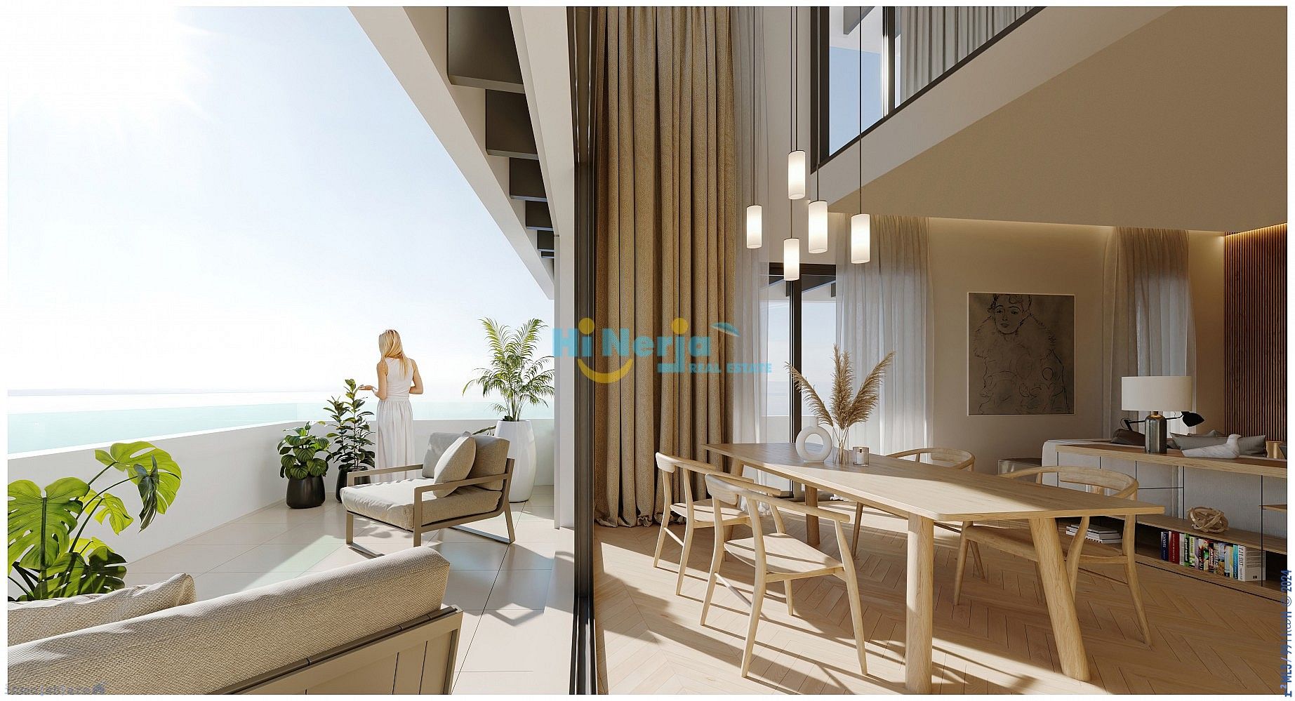 Terrace of Flat for sale in Málaga Capital  with Swimming Pool