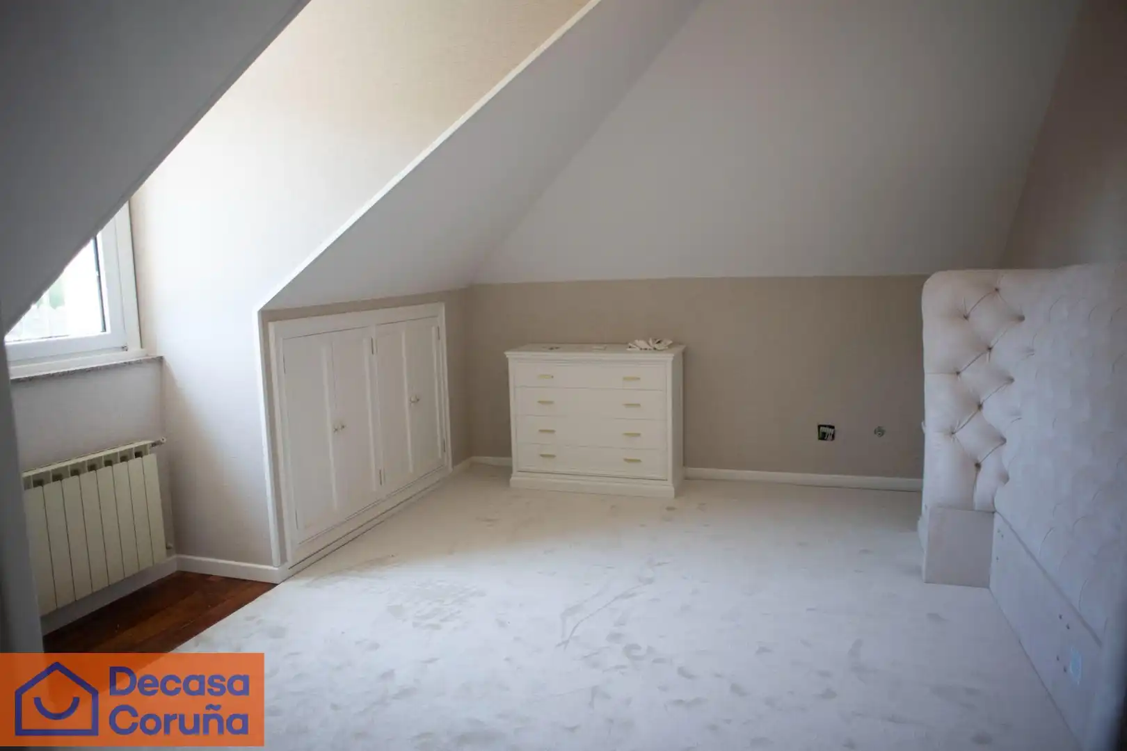Bedroom of Houses for sale in A Coruña Capital   with Heating, Private garden and Terrace