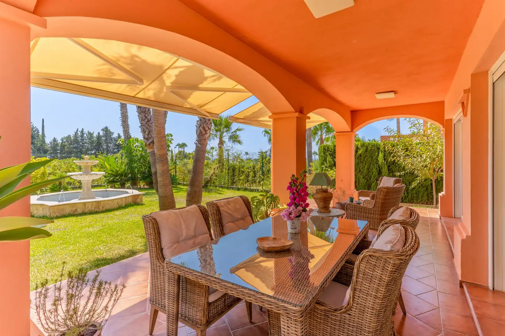 Jardí de Casa o xalet en venda en Estepona