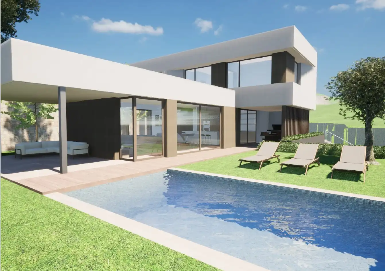 Schwimmbecken von Residential zum Verkauf in Sitges