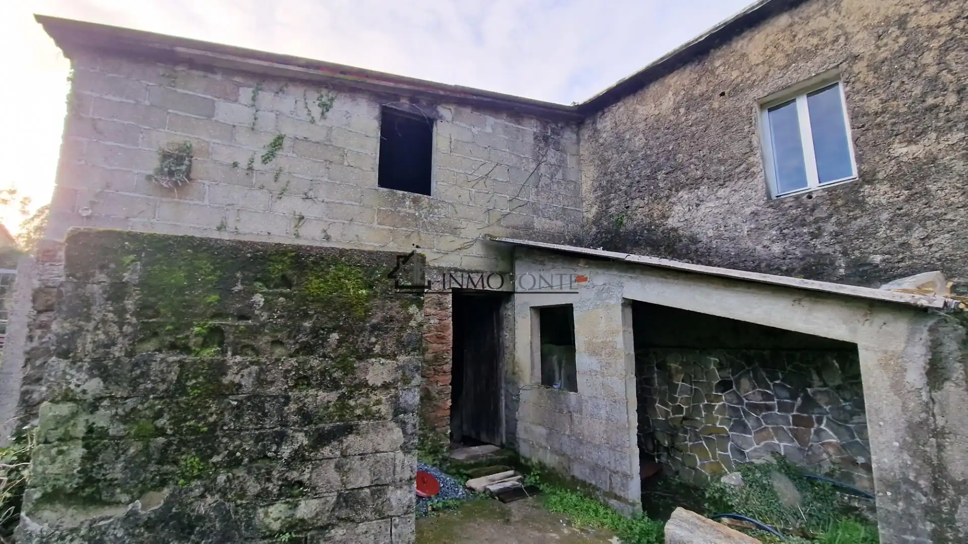 Vista exterior de Casa adosada en venta en Forcarei con Jardín privado