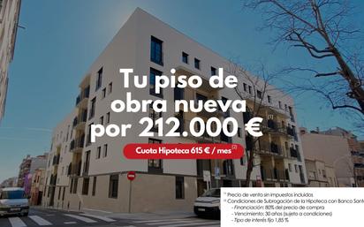 Exterior view of Flat for sale in Terrassa  with Air Conditioner, Heating and Terrace