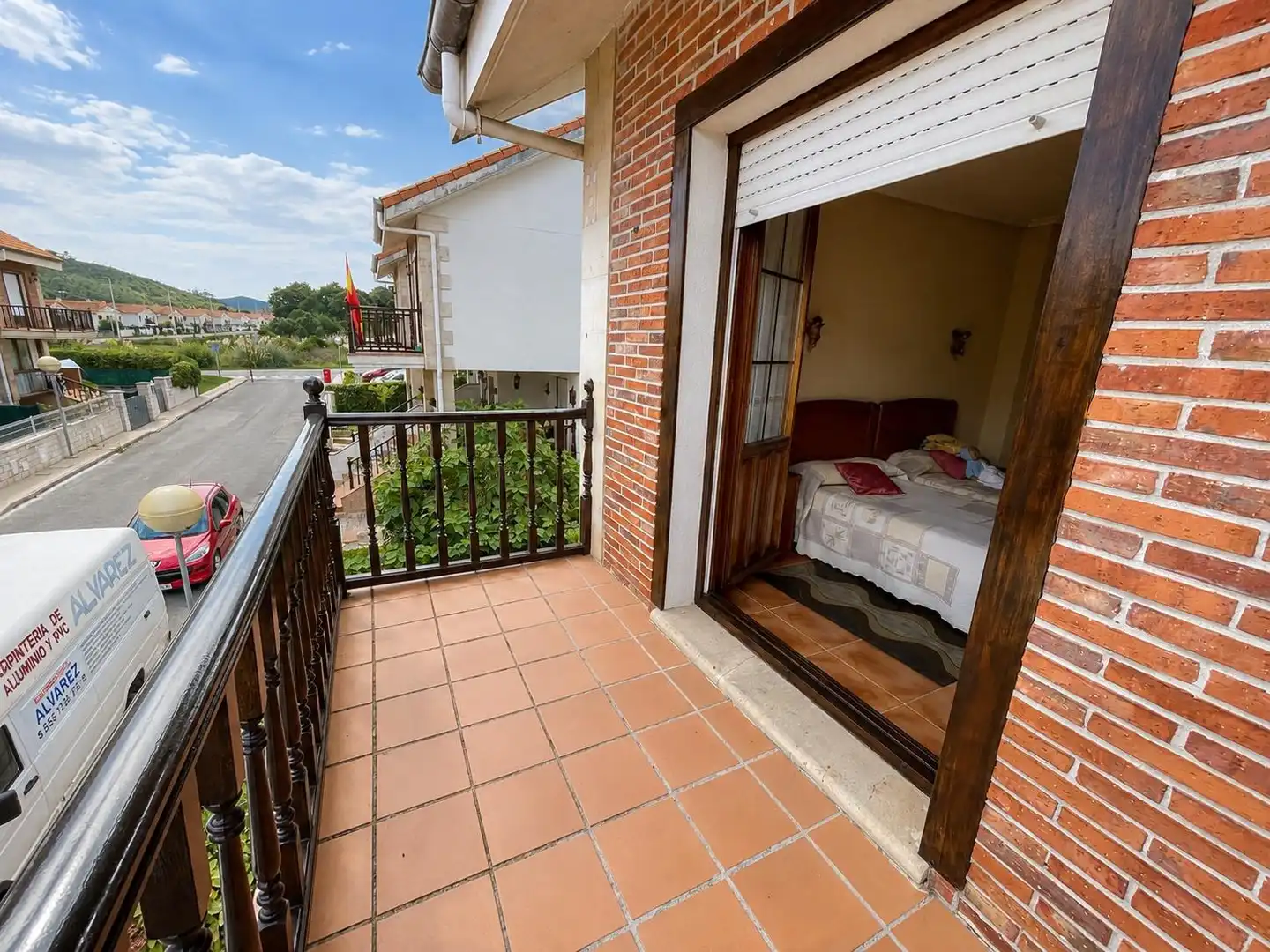 Balcony of Houses for sale in Argoños   with Heating, Private garden and Community pool