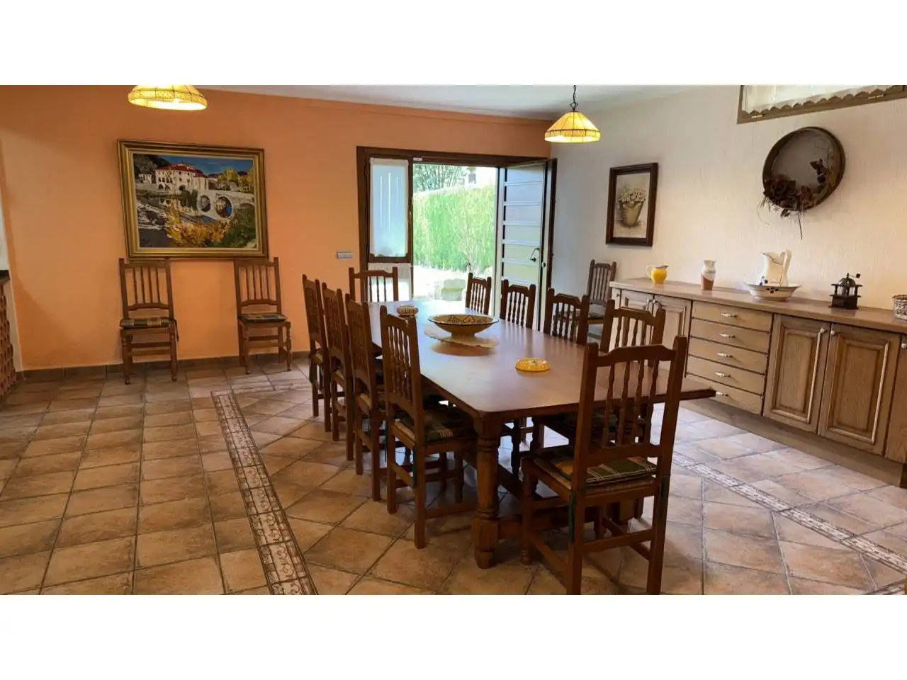 Dining room of Houses for sale in Urdiain  with Heating, Private garden and Terrace