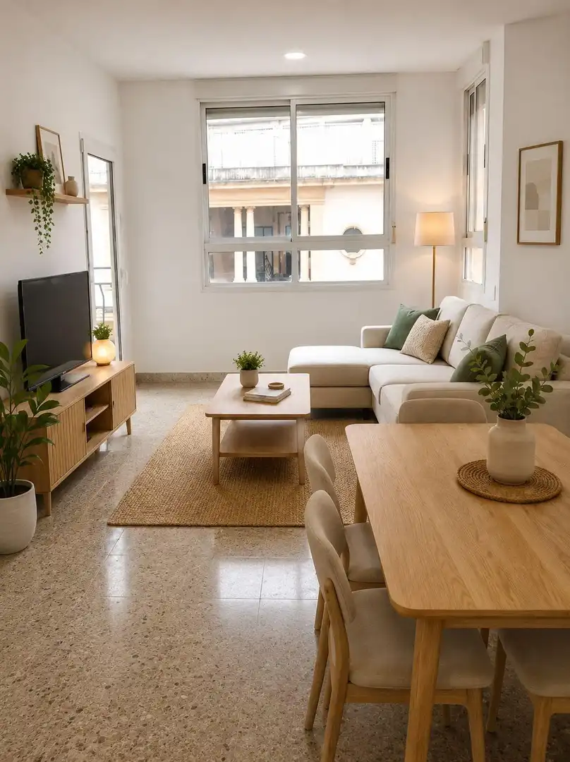 Living room of Flat for sale in Tavernes de la Valldigna  with Storage room and Balcony
