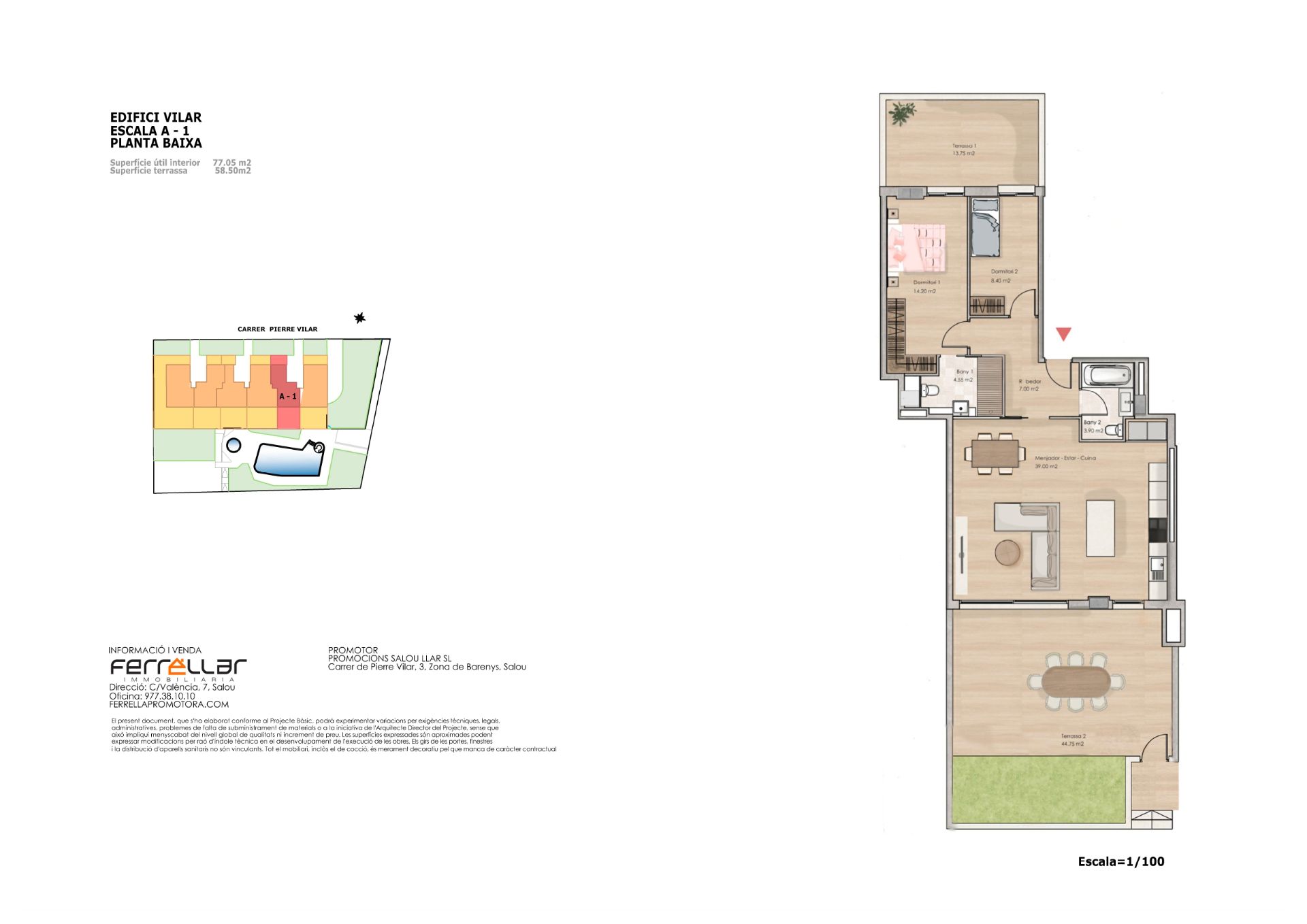Planta baja for sale in Carrer de Pierre Vilar, 3, Barenys