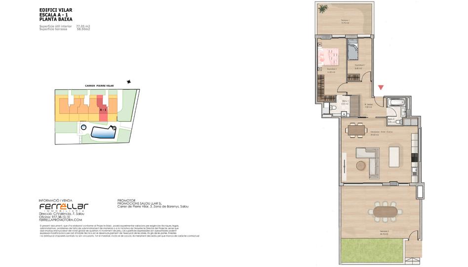 Photo 1 of Flat for sale in Carrer de Pierre Vilar, 3, Barenys, Tarragona