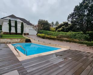 Swimming pool of House or chalet for sale in Galapagar  with Air Conditioner, Heating and Private garden