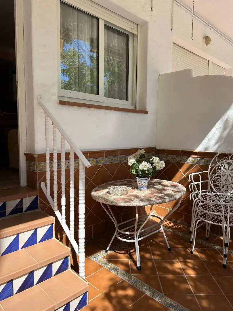 Terraza de Apartamento de alquiler en Islantilla con Terraza, Amueblado y Lavadora