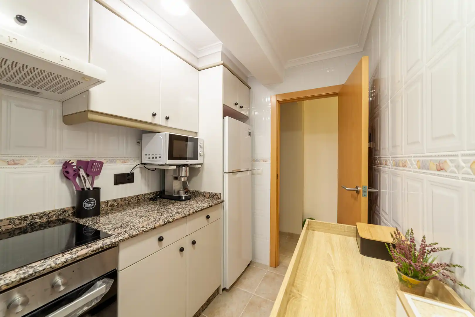 Küche von Wohnung zur Miete in Sueca mit Klimaanlage, Heizung und Terrasse