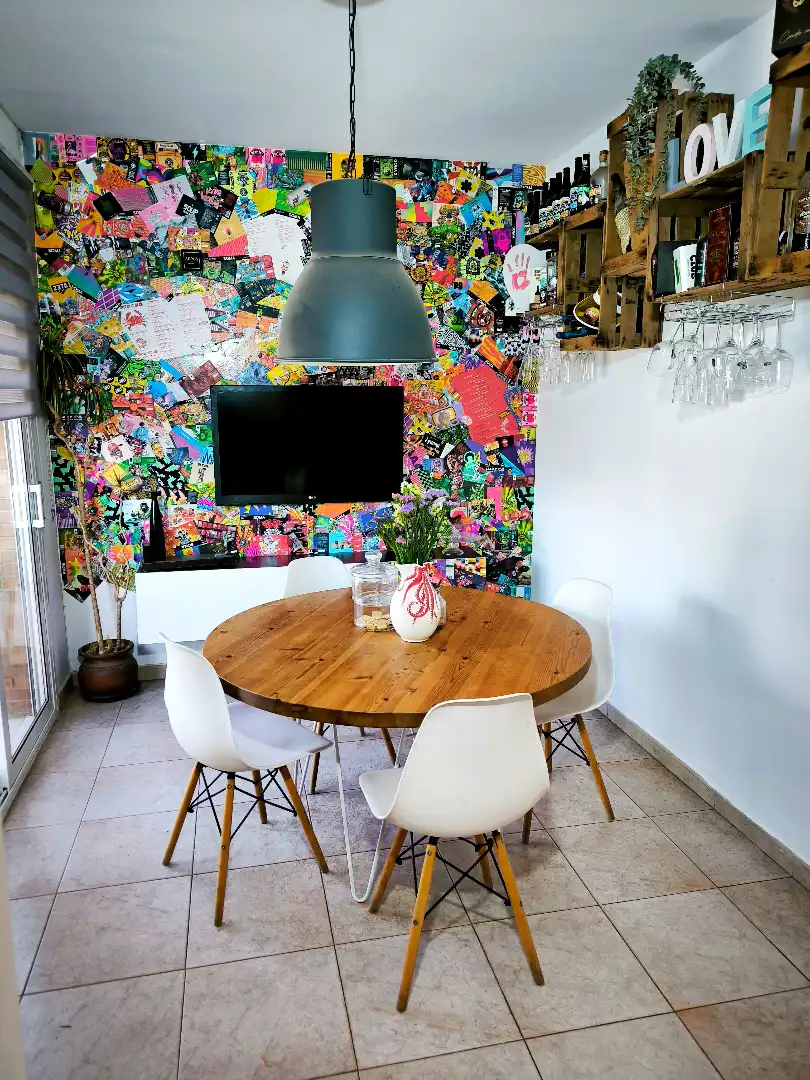 Comedor de Casa adosada en venta en Lliçà d'Amunt con Aire acondicionado, Calefacción y Jardín privado