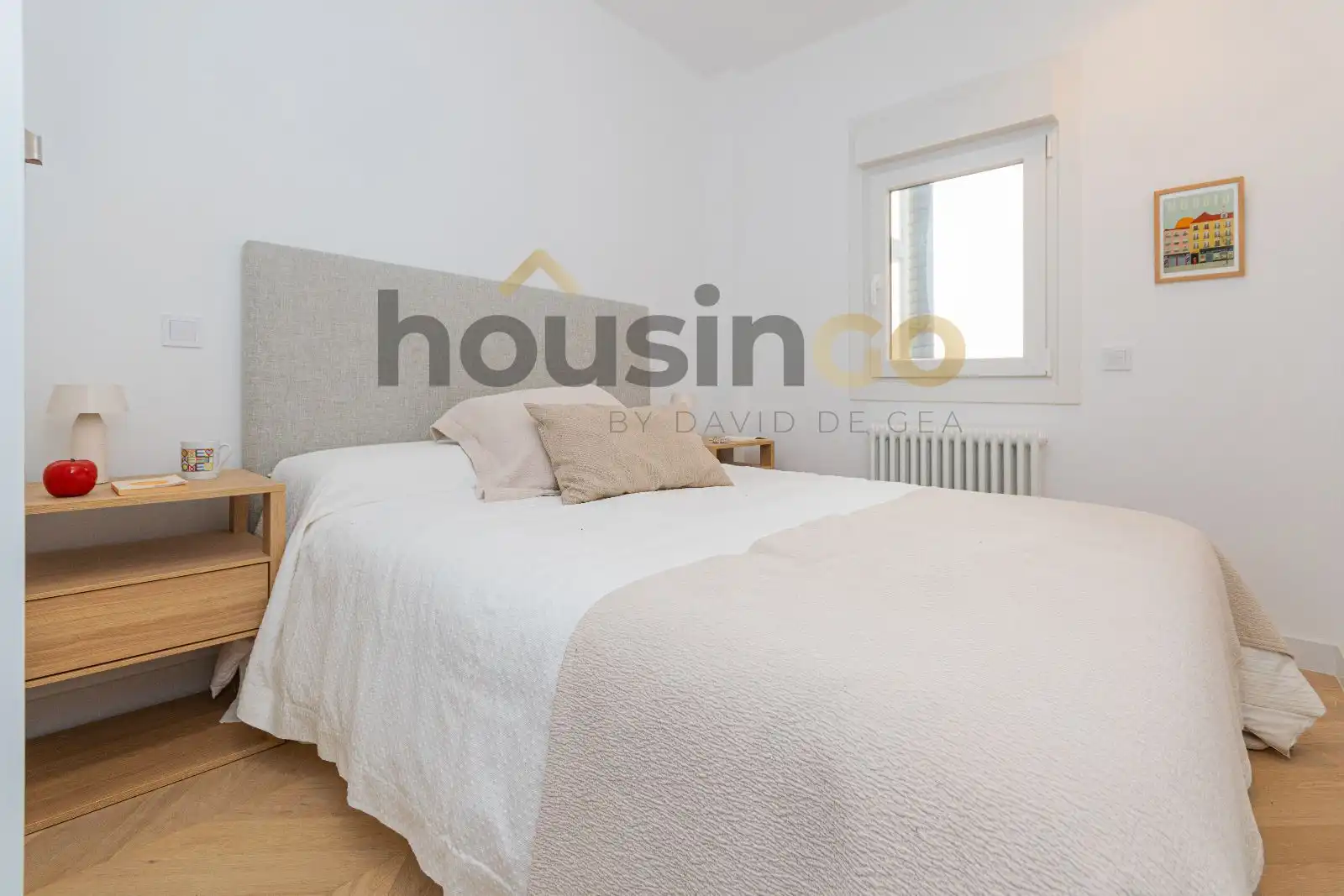 Bedroom of Flat for sale in Madrid  with Air Conditioner, Heating and Parquet flooring