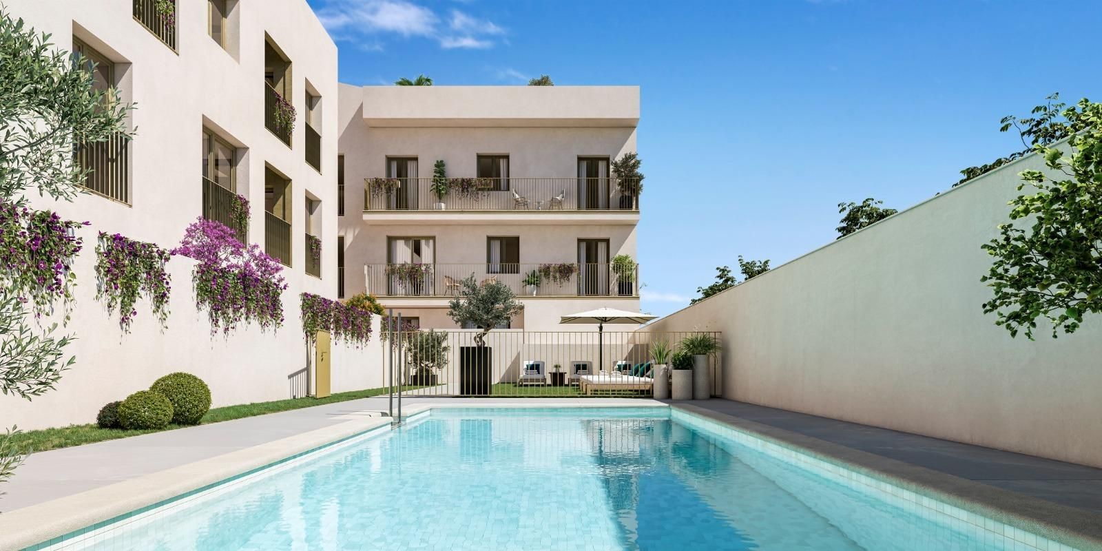 Piscina de Pis en venda en Castellar del Vallès amb Aire condicionat, Parquet i Terrassa