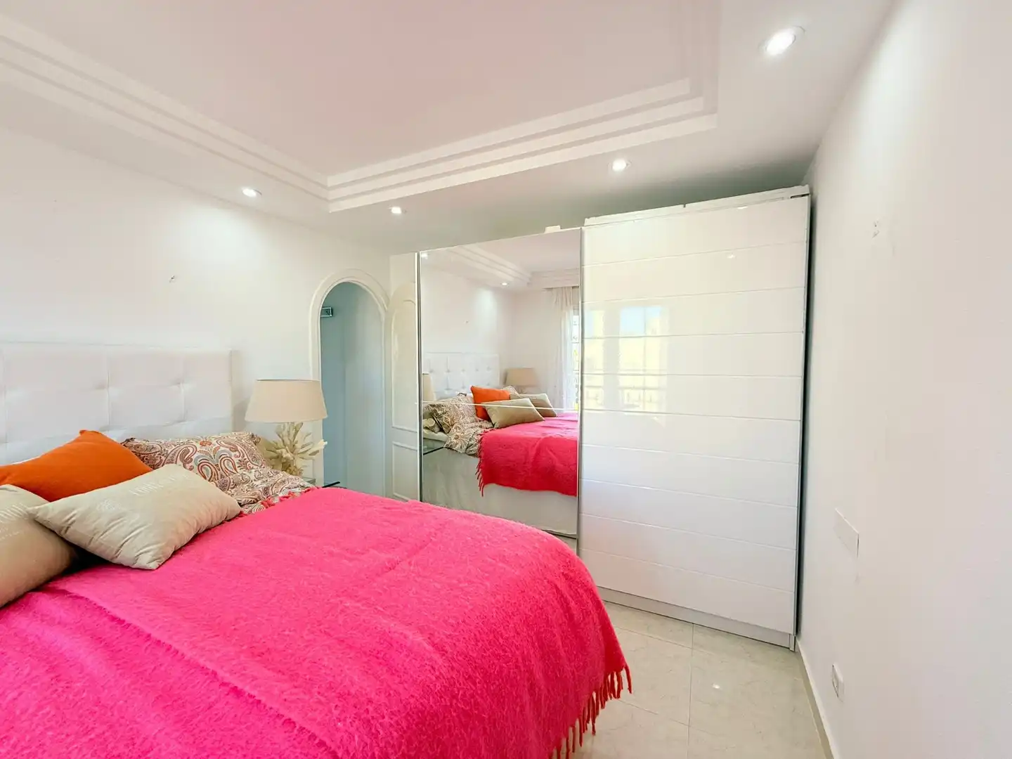 Bedroom of Apartments for sale in La Manga del Mar Menor  with Air Conditioner, Terrace and Furnished