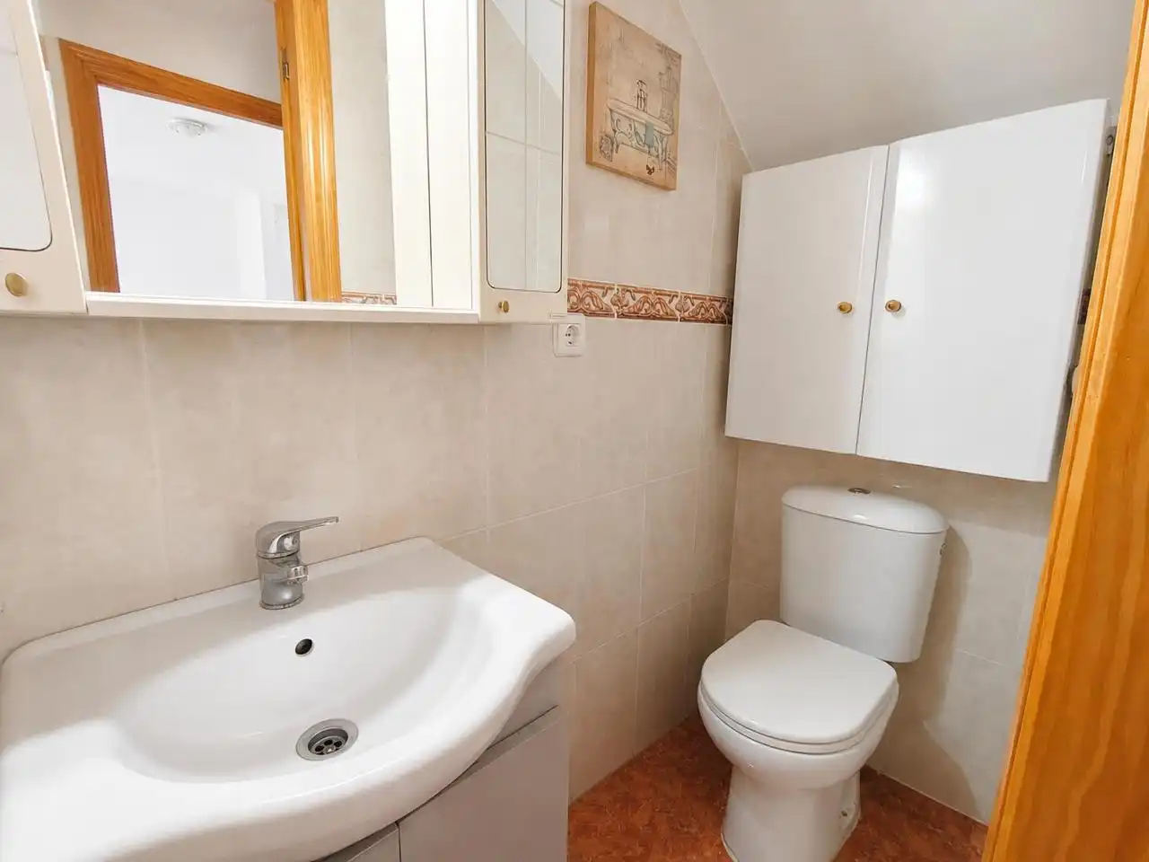 Baño de Dúplex en venta en Vera con Aire acondicionado, Terraza y Amueblado