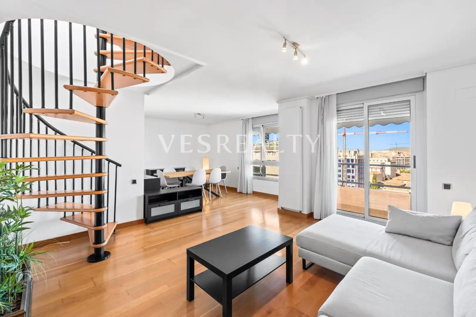Vista exterior de Ático en venta en Alicante / Alacant con Aire acondicionado, Calefacción y Terraza