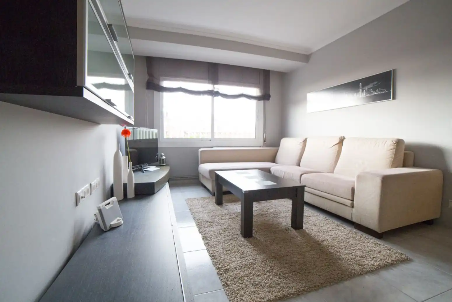 Sala de estar de Piso en venta en Sant Boi de Llobregat con Calefacción
