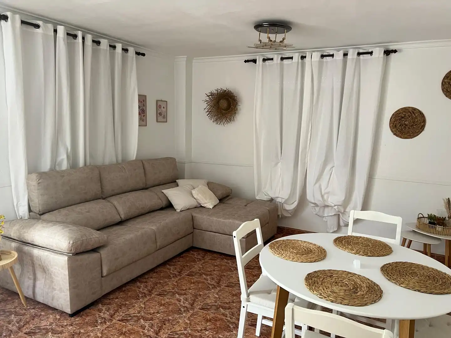 Sala de estar de Casa o chalet de alquiler en Sagunto / Sagunt con Amueblado, Horno y Lavadora