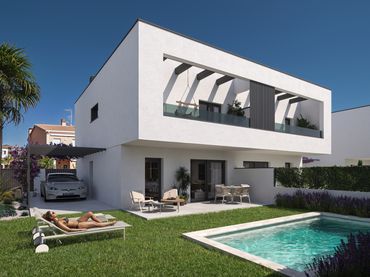 Maison mitoyenne neuf avec piscine à vendre à Carrer de Ntra. Senyora de Montserrat 37