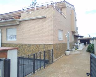 Exterior view of House or chalet for sale in Alfara de la Baronia  with Air Conditioner and Terrace