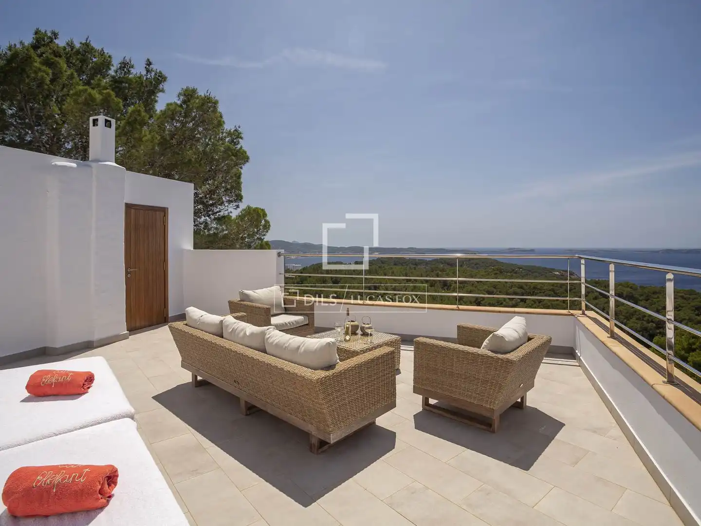 Terrassa de Casa o xalet en venda en Sant Antoni de Portmany amb Aire condicionat, Terrassa i Traster