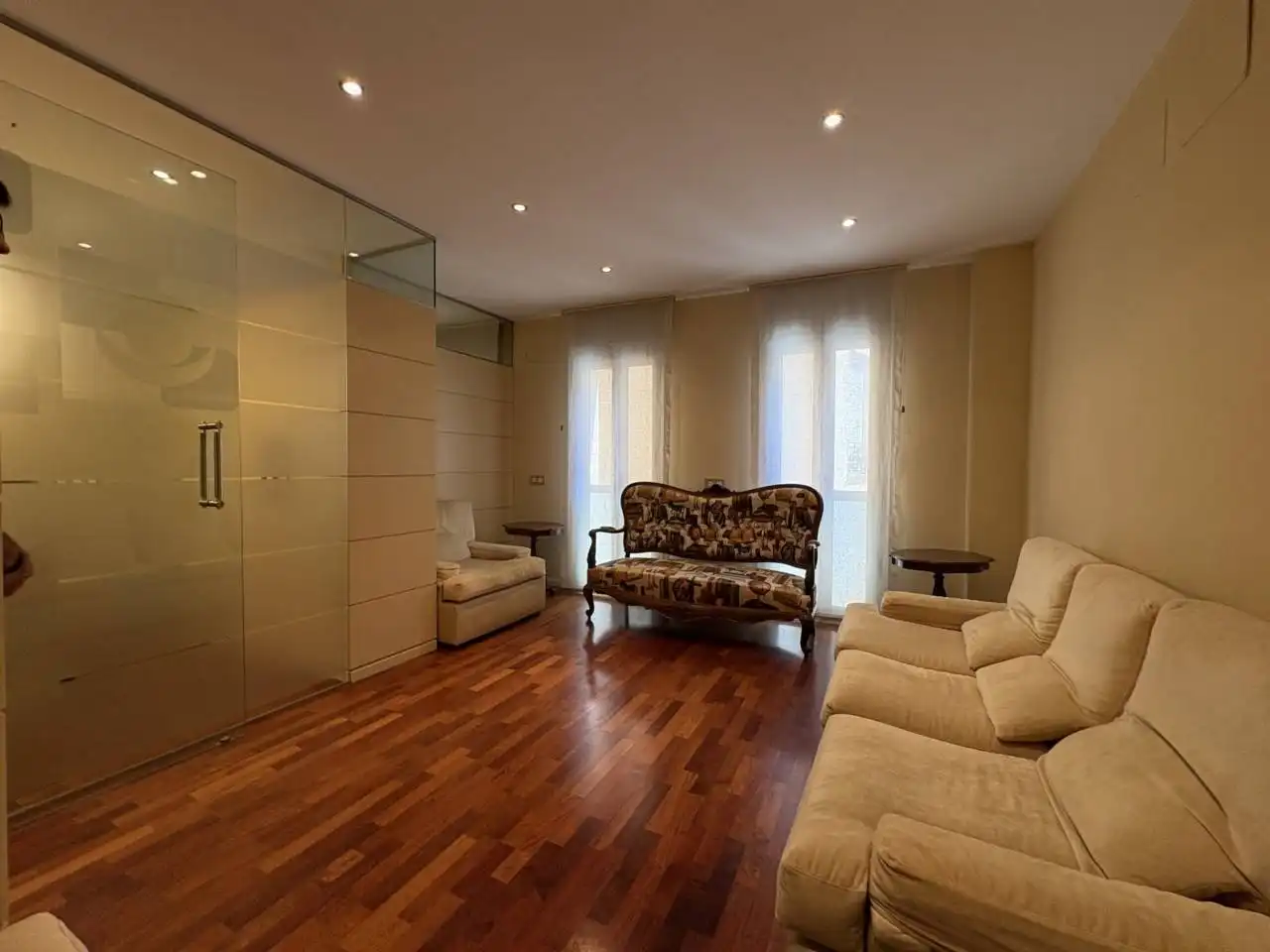 Wohnzimmer von Maisonette zum Verkauf in La Seu d'Urgell mit Heizung, Parkett und Abstellraum