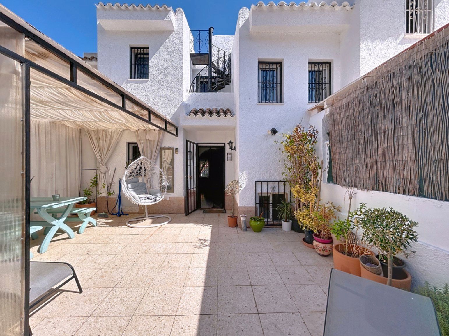 Terrace of House or chalet for sale in La Nucia  with Air Conditioner, Private garden and Terrace