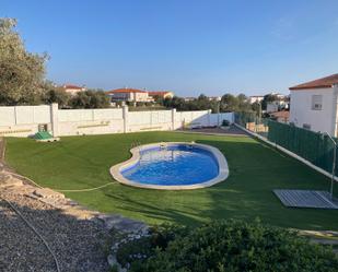 Swimming pool of Single-family semi-detached for sale in Mont-roig del Camp  with Air Conditioner, Private garden and Terrace
