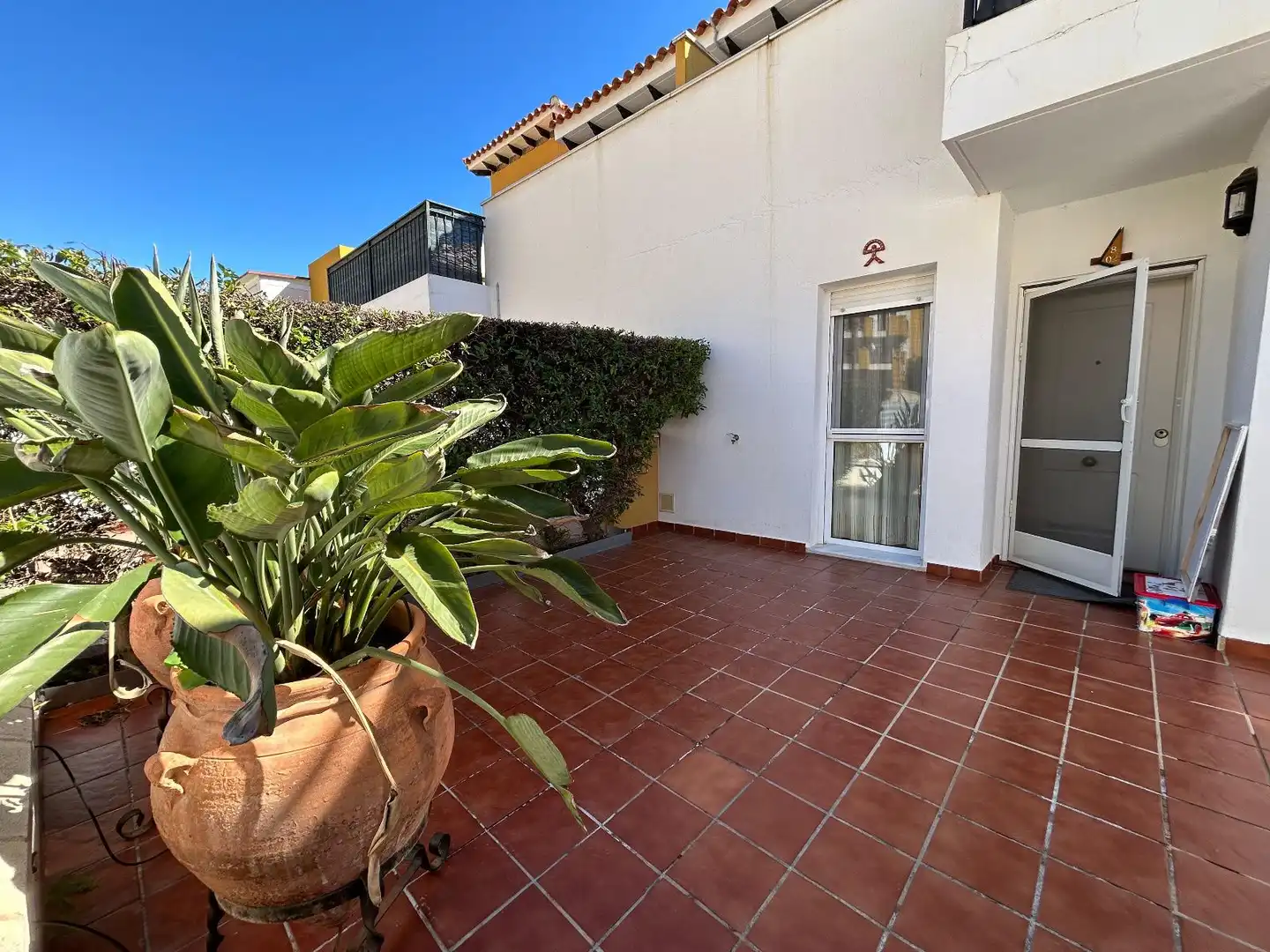 Terrasse von Maisonette zum Verkauf in Vera mit Klimaanlage, Privatgarten und Terrasse