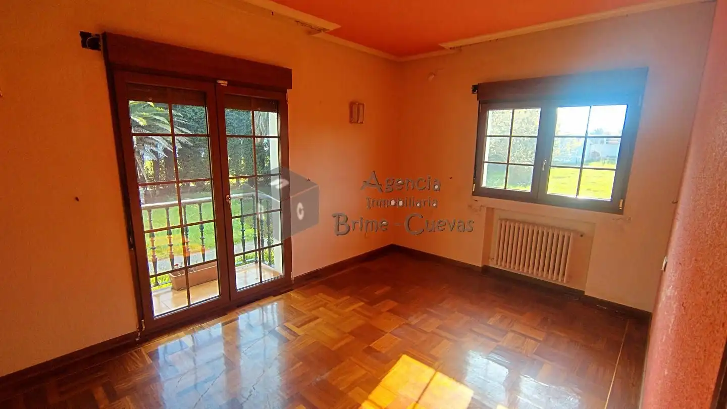 Living room of Houses for sale in Castrillón  with Heating, Private garden and Terrace