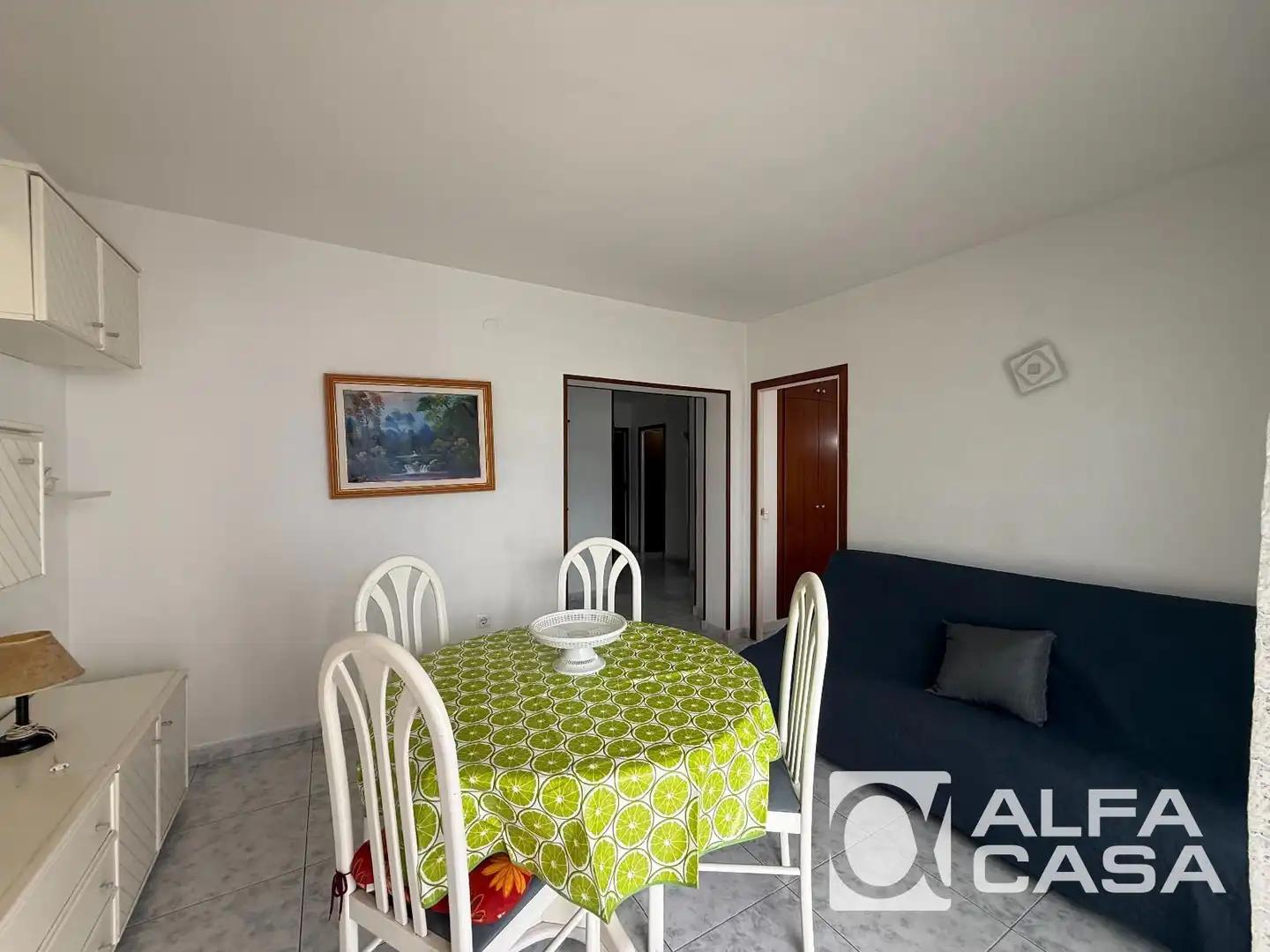 Sala de estar de Piso en venta en Lloret de Mar con Calefacción, Terraza y Piscina