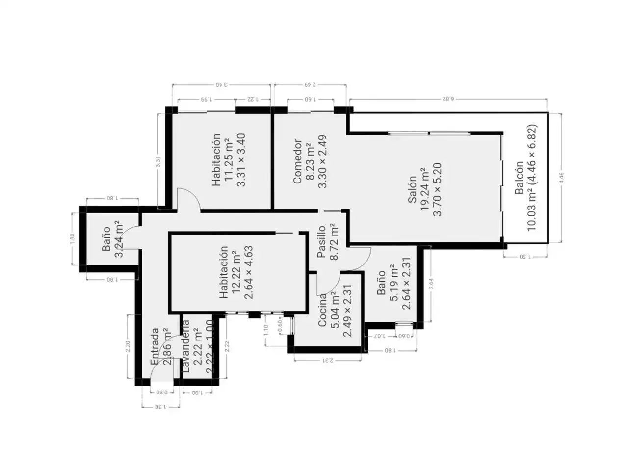 Appartement avec ascenseur à louer à Calle Moliné, imagen 32