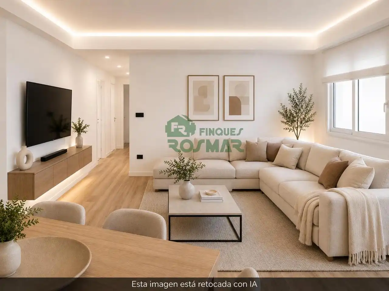 Sala d'estar de Pis en venda en Lloret de Mar amb Parquet