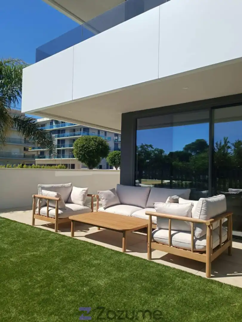 Terrace of Flat for rent in Cambrils  with Air Conditioner, Heating and Private garden